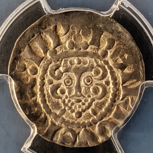 高級木箱付!!1247年 ヘンリー3世 イギリス 銀貨 1ペニー PCGS 最高鑑定 世界でたったの2枚 イングランド 英国 アンティーク コイン