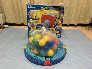 NW52/* tent part less * Mickey Mouse &f lens * ball wholly . therefore . tent tunnel . ball original box scratch equipped 