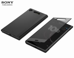 Sony◆ソニー 【ソニー純正】 Xperia XZ1用 Style Cover Touch ブラック SCTG50/B SO-01K/SOV36 黒 【並行輸入品】1