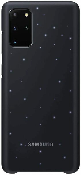 ◆Galaxy S20+ Puls 5G SMART LED COVER/ LED バック カバー/ブラック [Samsung純正 並行輸入品] EF-KG985CBEGWW
