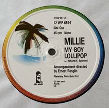 MILLIE SMALL 12inch Single MY BOY LOLLIPOP1984 Island Records ミリースモール_画像3