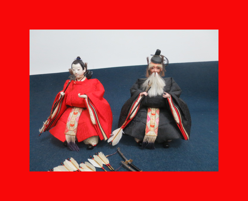 : [Doll Museum] Maruhira Usadaijin E-380 Hina dolls, Hina accessories, Hina palace. Makie Hina, season, Annual Events, Doll's Festival, Hina Dolls