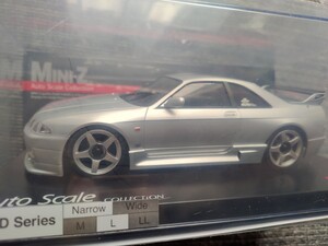 新品・未開封 京商 ミニッツ ASC日産 スカイラインR33 GT-R ニスモver シルバー MZP447S z2Fs