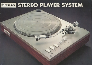 TRIO 76年3月レコードプレイヤーカタログ トリオ 管0102