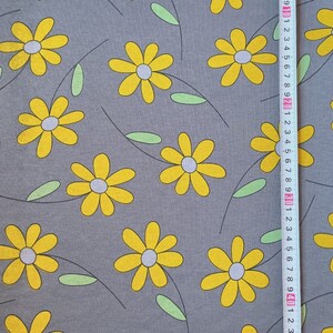 花柄 薄手 裏毛ニット 175×65cm ニット生地 犬服 ハンドメイド ハギレ