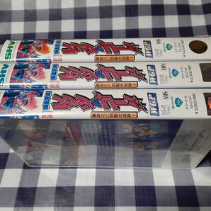 送料無料☆映画 爆走兄弟レッツ&ゴー WGP VHS 3本まとめ ※動作未確認