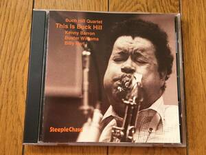 ★STEEPLE CHASE バック・ヒル＋ケニー・バロン・トリオ BUCK HILL＋KENNY BARRON TRIO