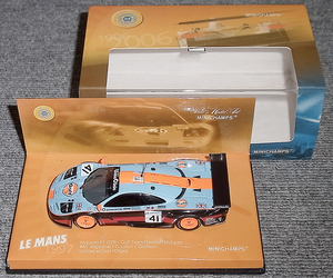 ACO別注 1/43 マクラーレン F1 GTR GULF ダビドフ 41号ルマン1997 McLaren 