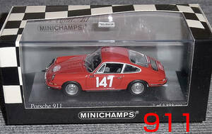 1/43 ポルシェ 911 (901) モンテカルロ 1965 147号車 クラス優勝 PORSCHE 911T モナコ ラリー