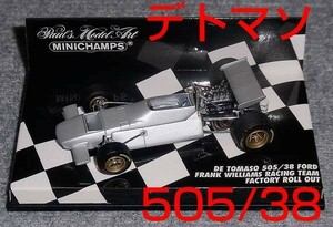 1/43 フランク ウイリアムズ RACING デトマソ505/38 DE TOMASO WILLIAMS