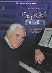 ★CD+楽譜 Play Ballads With a Band ジム・オドリッチ(ピアノ).ボブ・ウィルバー・オールスター・バンド 教則CD楽譜