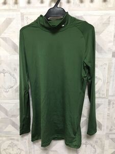 MIZUNO ミズノ メンズ バイオギア コンプレッションシャツ Lサイズ グリーン