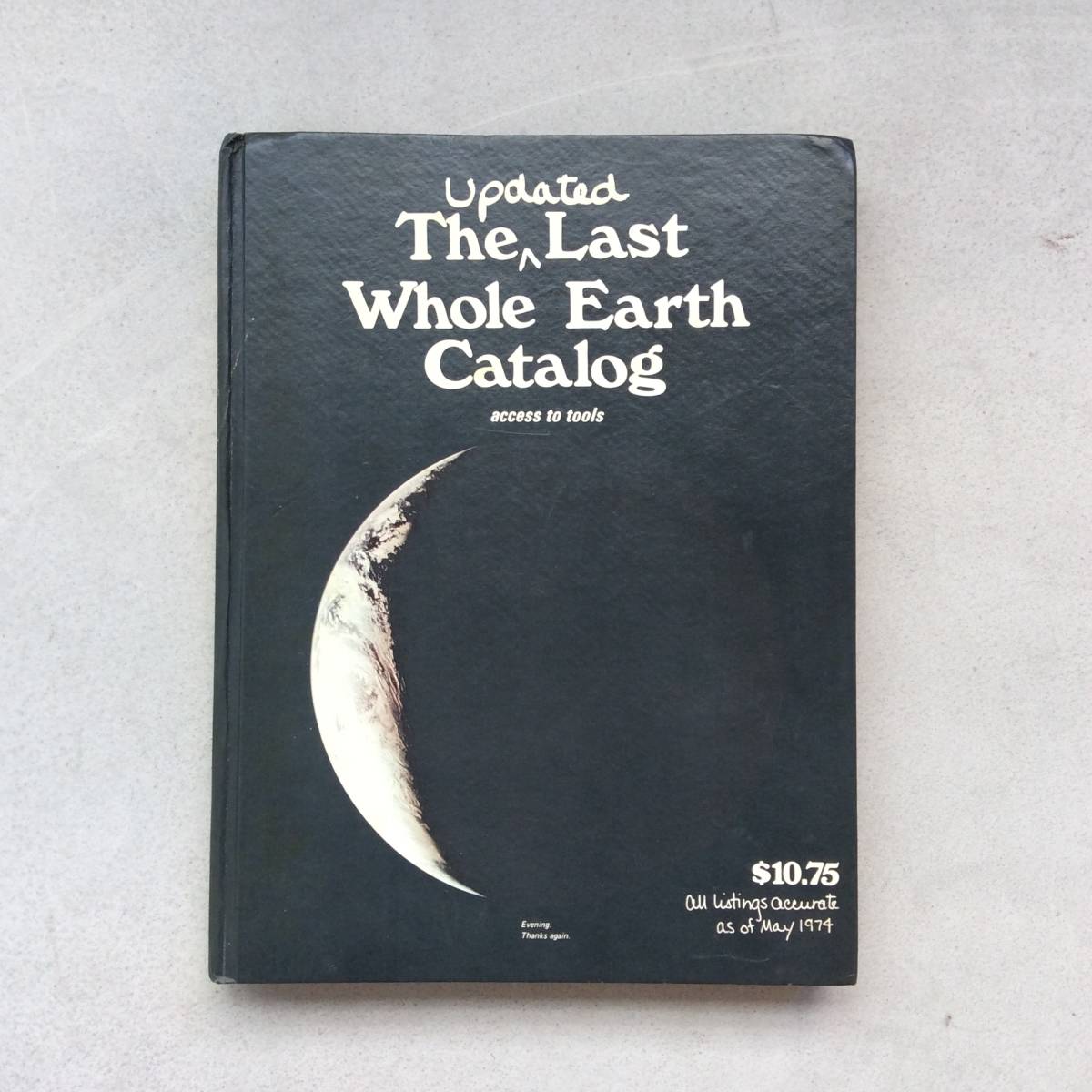 男性に人気 稀少 ハードカバー版 The Last Whole Earth Catalog ラストホールアースカタログ サブカルチャー Reachahand Org