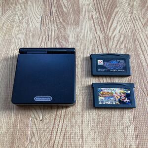 【起動確認済】ゲームボーイアドバンスSP 金色のガッシュベル 遊戯王 オニキスブラック