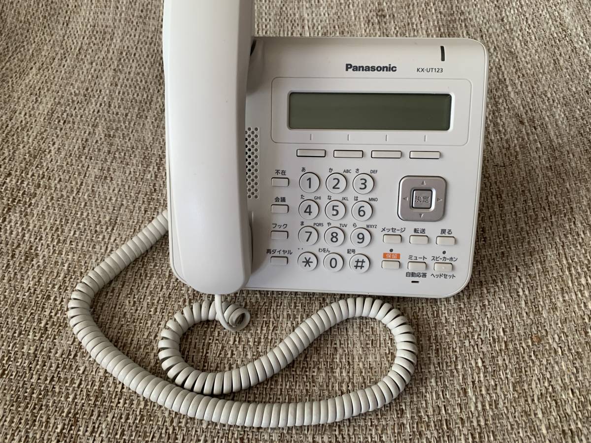 PayPayフリマ｜パナソニックPanasonic KX-PD303-wおたっくす fax付き 
