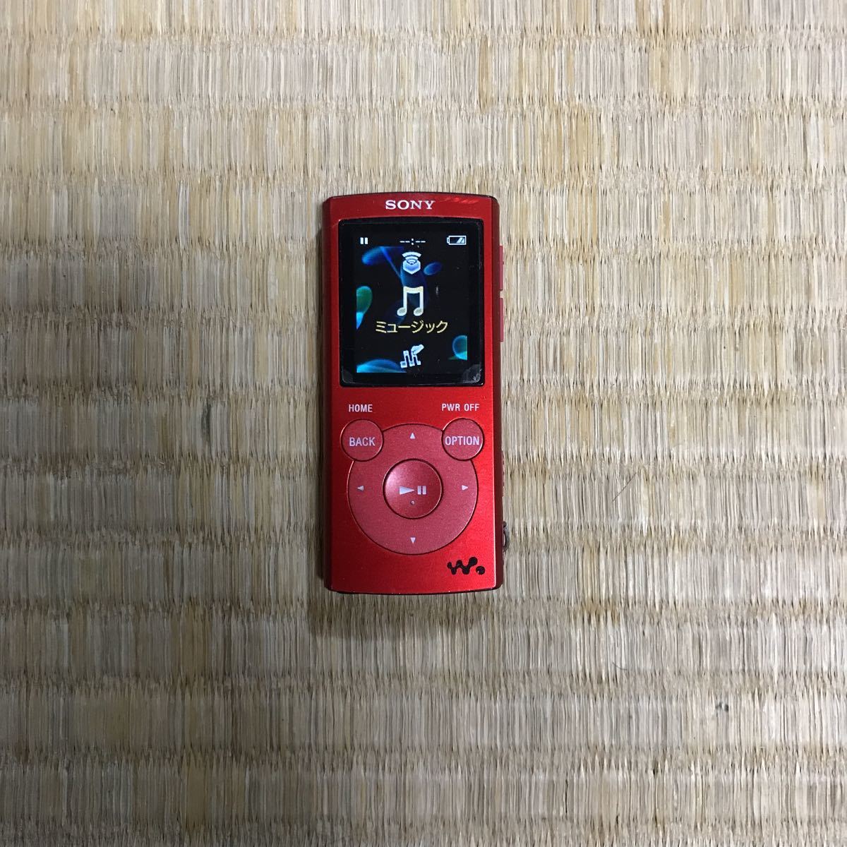超人気 ウォークマン SONY Eシリーズ NW-E062K/R(中古品) レッド 2GB スピーカー付 [メモリータイプ] - その他 -  hlt.no