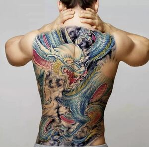 全8種類 要1種類選択 48 × 34cm タトゥーステッカー シール 刺青 入れ墨 タトゥー tattoo ボディーアート パーティー ファッション 1622