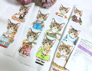 コヤンイサムチョン コヤンイサムチョン生地 リトルサンダー 韓国生地 ねこ生地
