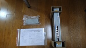 LANケーブルも付属! LANケーブルハブ 中古美品