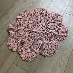  lacework ( diameter approximately 37cm) pink 