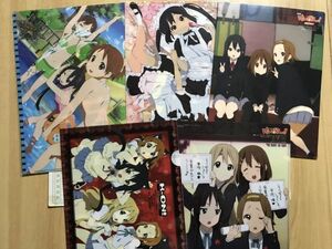 けいおん！　唯　澪　律　紬　梓　水着　メイド　卒業　他　合計5枚　クリアファイル (7487)