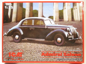 *ICM*1:35 Admiral Saloon*1/35 Admiral .. for saloon 4-door staff car *[OPEL* Opel * model * plastic model * plastic model *Model kit]*