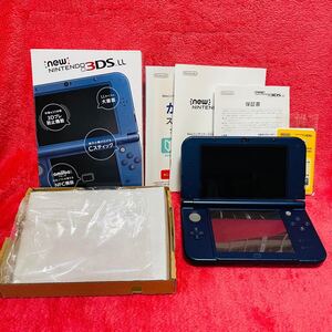 Newニンテンドー3DS LL メタリックブルー New3DSLL 任天堂 Nintendo