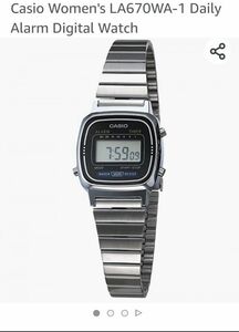 Casio Women's LA670WA-1 Daily Alarm Digital Watch