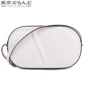 101552438 A Valentino VALENTINO GARAVANI V logo shoulder bag leather white white ladies shoulder bag bag, Valentino, etc.