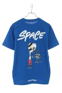 クロムハーツ Chrome Hearts PPO SPACE T-SHRT M サイズ:M MATTY BOYバックプリントTシャツ ブルー 《ap》【0221_2】【02】