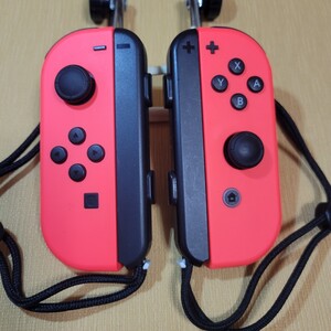 ニンテンドースイッチ ジョイコン ネオンレッド L-R Joy-Con Nintendo Switch 任天堂 Switch