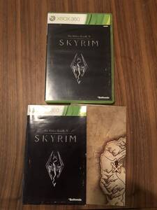 送料無料 起動確認済 Xbox360★スカイリム 海外版★used☆Skyrim☆
