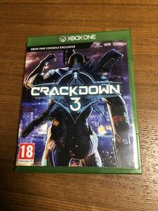 Xbox one★クラックダウン3 ライオットアクト3 海外版★used☆Crack down 3 Riot act 3☆