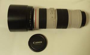 人気レンズ★キヤノン Canon EF 70-200mm F4 L IS USM Zoom レンズ＆ET-74 レンズフード付き★　カメラ　camera　一眼レフ