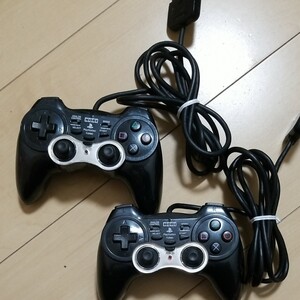 プレイステーション2コントローラー PS2 プレステ2アナログ振動パッド2 2個