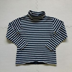 SAINT JAMES St. James ta-toru neck high‐necked border shirt lady's 