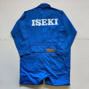 ISEKI イセキ 当時物 SUNDISK つなぎ オールインワン 作業着 M