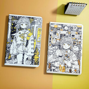 ipad mini6 ケース (第6世代) 8.3インチ ケース アイパッドミニ6 ケース 手帳型 漫画 女の子 TPUソフトカバー オードスリーブ機能 かわいい