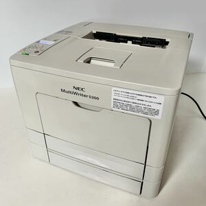 印刷テストOK NEC MultiWriter 5300 PR-L5300 モノクロレーザープリンター