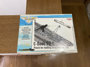 MPM 1/72 N72007 U-BOOT VIIC WICH для загрузки торпед на море