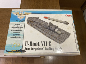 MPM 1/72 N72008 U-Boot VIIC Rear torpedoes' loading hatch