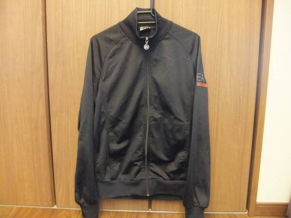 ★ EMPORIO ARMANI(エンポリオアルマーニ) トラックジャケット ジャージ 黒 M★