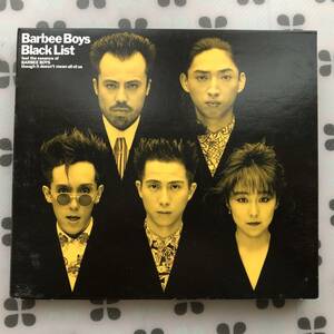 CD　バービーボーイズ「BLACK LIST」ベスト　 BARBEE BOYS