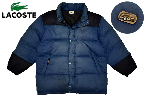 正規販売店】 【美品】入手困難,LACOSTE ラコステ,ダウンジャケット WEB限定カラー ラコステ,ダウンジャケット,ダークグレー 【美品】入手困難,LACOSTE ダウンジャケット