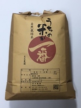 R3年産　自然栽培米　コシヒカリ（玄米）　10ｋｇ　山梨県産_画像1