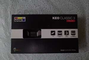 LOOK KEO CLASSIC3 PLUS(ケオ クラシック 3 プラス) ペダル　ブラック