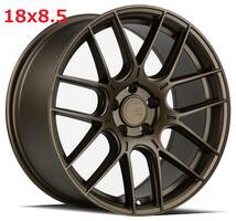 新品！Aodhan AHX 18x9.5+35 5穴 PCD120 フローフォーミング製法 Matte Bronze 深リム Concave USDM 新品_画像2