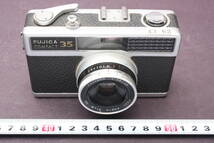 4362 簡易動作確認済 FUJICA フジカ FUJIFILM 富士フィルム　FUJICA COMPACT 35 フジカコンパクト35　fujinon 38mm f2.8_画像1