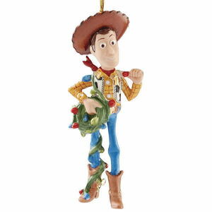 ディズニー　ウッディ　トイストーリー　LENOXオーナメント　『Woody Christmas Cowboy』　LENOX社　2017～2019年　新品