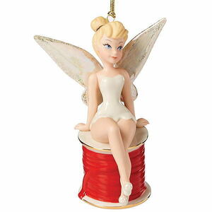  Disney Tinkerbell LENOX орнамент [2021 Tinker Bell Christmas Ribbon] LENOX фирма 2021 год новый товар 